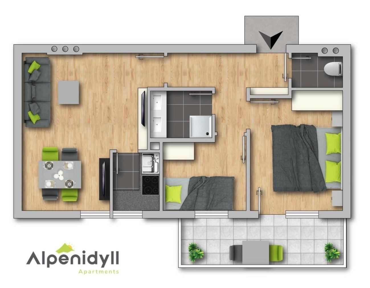 Huberhof 10 By Alpenidyll Apartments 斯拉德明 外观 照片